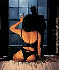 Jack Vettriano Round Midnight painting